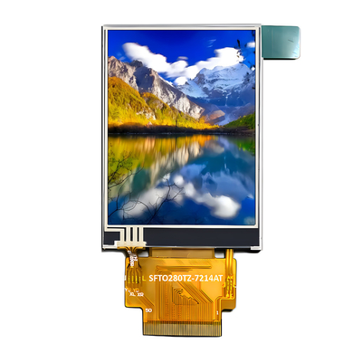 1000nit 2.8 inç Yüksek Parlaklıklı TFT LCD Ekranı 240 X 320 Nokta IPS MCU ve RGB Arayüzü