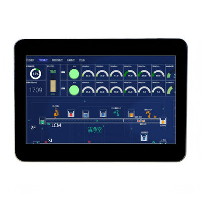 7" Endüstriyel Android TFT Ekran Bilgisayar Dört çekirdekli RK3566 800 nit Parlaklık Geniş sıcaklık 4G/WiFi Yüzey Sertliği ≥6H