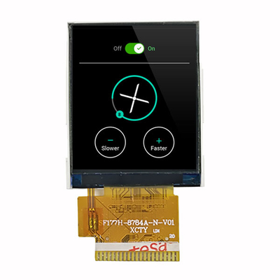 1.77 inç TFT lcd ekran mpu 8 bit 128x160 tıbbi cihaz için küçük TFT LCD modülü
