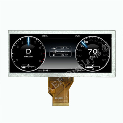 Gerilmiş Çubuk Tipi TFT LCD Ekran Modülü 800x320 50 Pin RGB 24 Bit