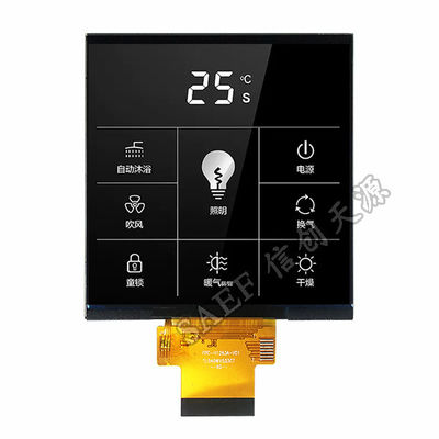 Kalite  4" RGB And SPI Square LCD Display , TFT Touch Screen Module 480X480 Dots Resolution Display Fabrika