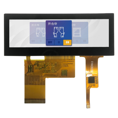 480x128 3.9 İnç RGB TFT LCD Modül, Kapasitif Dokunmatik Ekranlı 40 Pinli