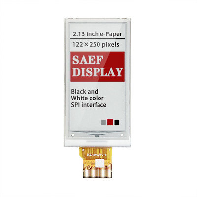 3 Renk 2.13 İnç E Mürekkep Elektronik Kağıt Ekran EPD Panel REACH Uyumlu