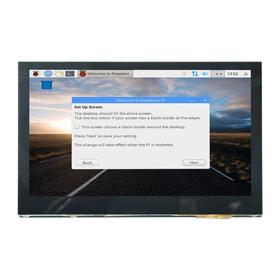 Şarj Yığını Ekran TFT 4.3 İnç HDMI Kapasitif Dokunmatik TFT Ekran Raspberry Pi ile Uyumlu