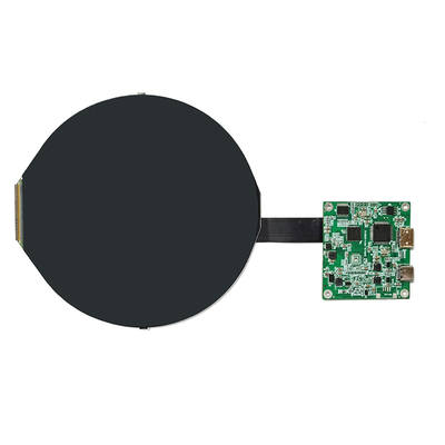 Raspberry Pi4 5 İnç Yuvarlak LCD Ekran 1080x1080 CTP ile Uyumlu HDMI