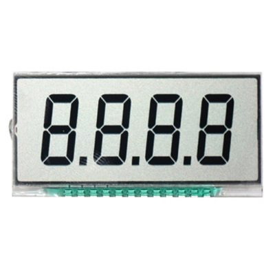 LCD Ekran Bölüm Ekran Yuvarlak Seksengen Su Kupası VA Yedi Bölüm LCD Ekran Sıcaklık ve Nemlik için LCD