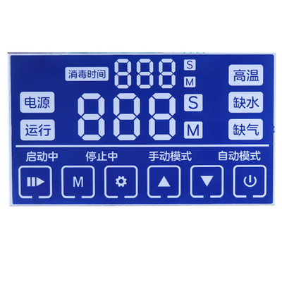 Özel segment ekranı Bluetooth hoparlörü sıcaklık, voltaj, akım, oksijen jeneratörü, segment LCD görüntüler