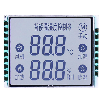 Elektrik Enerji Ölçücüsü LCD, 86 Çok fonksiyonel Üç Fazlı Elektrik Enerji Ölçücüsü İçin Segment LCD Ekranı