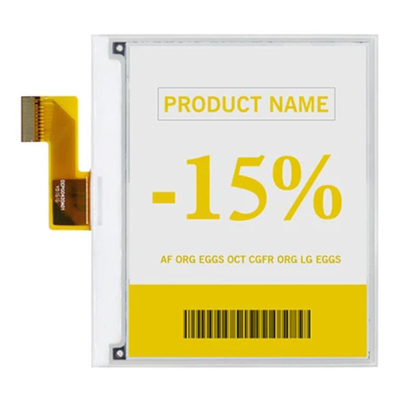 4.2 Inch Color E-Ink EPaper Display 400*300 Nokta İşaret için Düşük Güç Tüketimi Ultra İnce Ekran