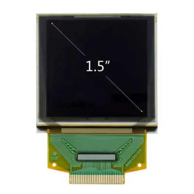 1.5 inç 128x128 nokta 262k Renkli AMOLED Ekran ZIF Tipi UG-2828GDEDF11 SSD1351 Denetleyicisi
