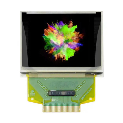 1.27 inç AMOLED Ekran Modülü UG-2896GDEAF11 SSD1351 Denetleyicisi 128x96 Pasif Matrix 30 Pin ZIF Bağlantısı Tıbbi Cihaz için