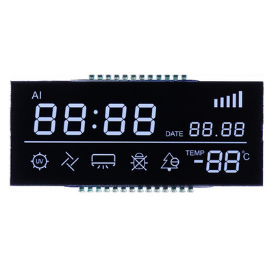 Özel TN LCD Panel, Voltaj, Akım, Sıcaklık, Güç Karakterleri/Bölümleri ile Meter LCD