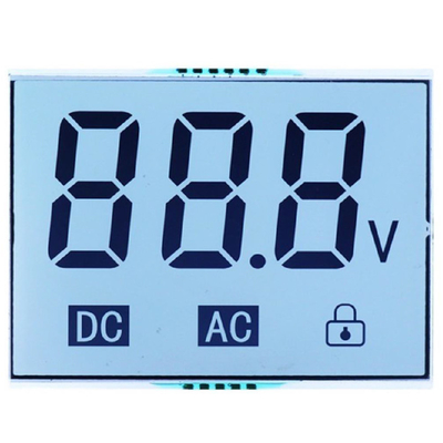 7 Bölümlü LCD Ekran, 4 Rakamlı 8 Rakamlı 7 Bölümlü LCD, Monokrom LCD Ekran, LCD Sayısal Ekran