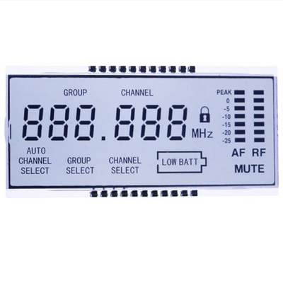 Özel TN LCD Panel, Voltaj, Akım, Sıcaklık, Güç Karakterleri/Bölümleri ile Meter LCD