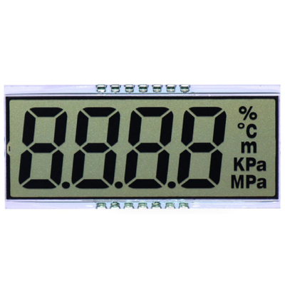 7 Bölümlü LCD Ekran, 4 Rakamlı 8 Rakamlı 7 Bölümlü LCD, Monokrom LCD Ekran, LCD Sayısal Ekran