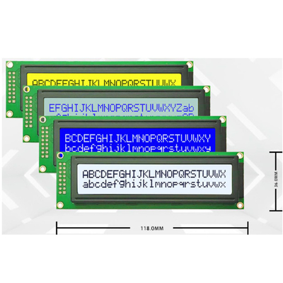 24 Karakter 2 Satır 24x2 Karakter LCM Modülü 5V FSTN Mavi/Gri Modu AIP31066 Ya da Eşdeğer Denetleyici IC