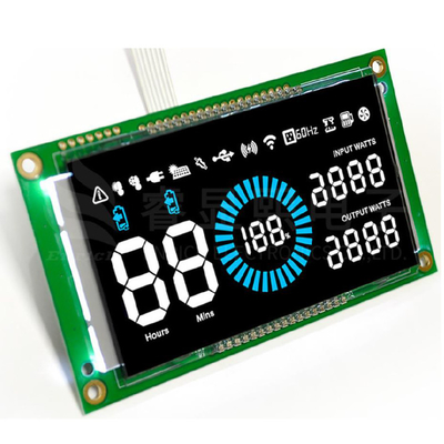 HT1621 Denetleyici Segment Kodu LCD Ekran Modülü, Arkaplan Işıklı Segment LCD Ekranı Özelleştir