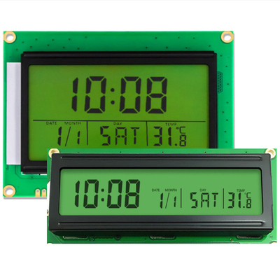 Özel HT1621 DP1621 VK1621 7 Segment COB SPI Arayüz Meter Uzanan Çubuk Dokunmatik LCD Ekran Modülü