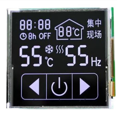 Özel HT1621 DP1621 VK1621 7 Segment COB SPI Arayüz Meter Uzanan Çubuk Dokunmatik LCD Ekran Modülü