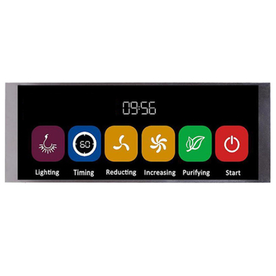 Endüstriyel sınıf 6.86 inç bar TFT yüksek parlaklık 800nits LCD ekran 480 × 1280 nokta