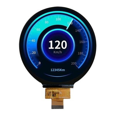 Otomobil Sınıfı 4 Inch 720 X 720 Nokta Yuvarlak TFT LCD Ekranı MIPI Arayüzü 1000nits