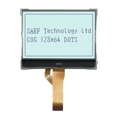Çin Monokrom Grafik LCD Ekran Modülü 128x64 ST7565R FSTN Pozitif COG Ekranı