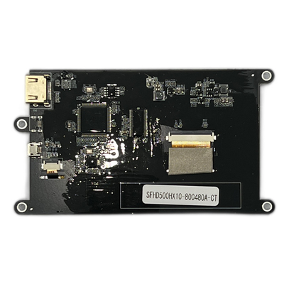 5 inç TFT LCD Ekranı Çin Üretici 800*480 IPS PCAP ile RGB Arayüzü