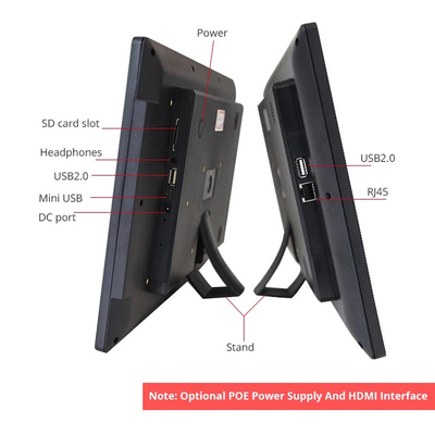 15.6' İçeriye İnteraktif LCD Dijital Tabela Ekranı Ticari Reklam Video Media Player Android Wifi All In One