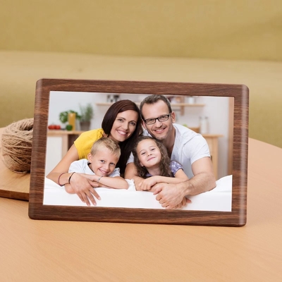 10.1 inçlik WiFi dijital fotoğraf çerçevesi 1280x800 IPS ekranı, otomatik olarak resim ve video döndürme