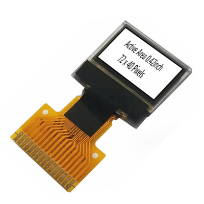 0.42 inç OLED Ekran Modülü 72x40, OEL Ekran Modülü 0.42 Inç