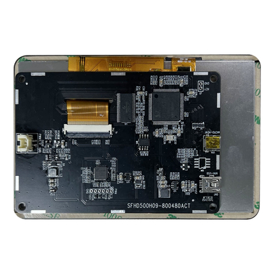 5" Raspberry Pi Uyumlu HDMI TFT Dokunmatik Ekran 800x480 IPS