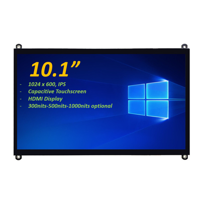 10.1" 1024x600 IPS PCAP kapasitif dokunmatik ekran TFT LCD Destek HDMI Bağlantısı