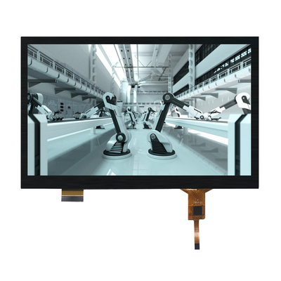 7 inç endüstriyel TFT LCD Kapasitatif dokunmatik ekran 1024x600 nokta