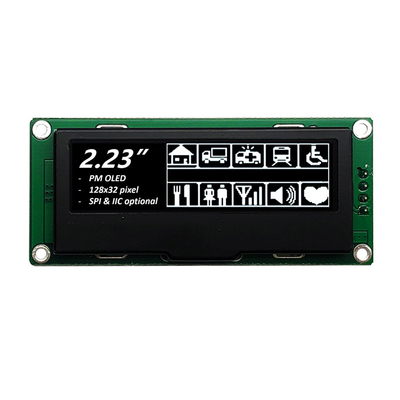 128x32 Nokta OLED Grafik Ekran Modülü 2.23 Inch SPI Arayüzü