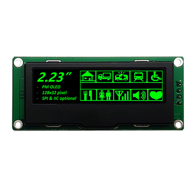 128x32 Nokta OLED Grafik Ekran Modülü 2.23 Inch SPI Arayüzü