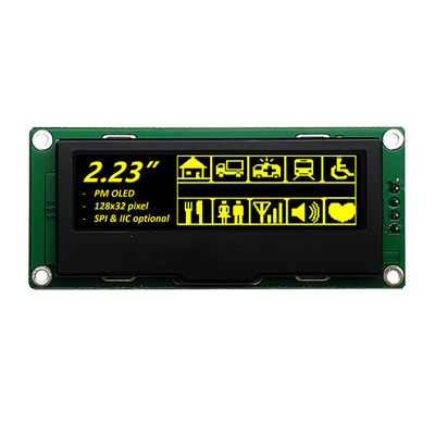 128x32 Nokta OLED Grafik Ekran Modülü 2.23 Inch SPI Arayüzü