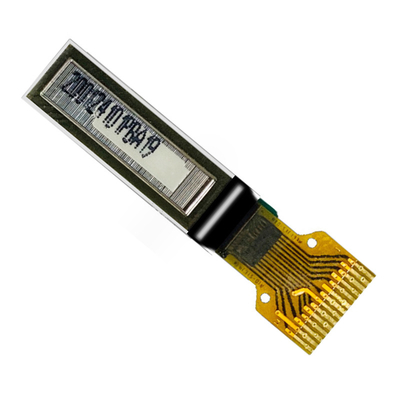 0.63 inç 120x28 piksel OLED Ekran Modülü Pasif Matris Monokrom Beyaz Renk
