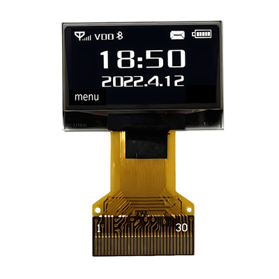 Düşük Maliyet 0.96 Inch OLED Ekran 128X64 IIC I2C SPI 8080 Arayüz 30 Pin ZIF FPC