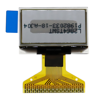 0.96 inç 128x64 Nokta Beyaz ve Mavi Çift Renkli 30 Pin OLED Ekran Dahili DC / DC İçeride