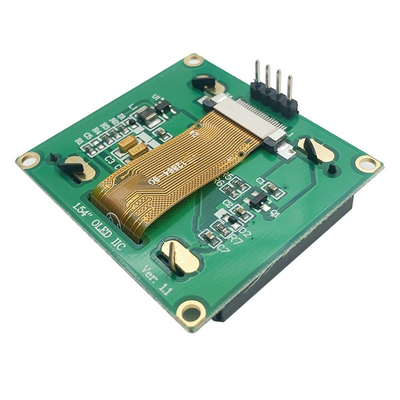 1.54 inçlik I2C Arayüzü SSD1309 Etkin Alanı 35.06 x 17.52 mm 128x64 çözünürlüğü ile Grafik OLED Ekranı