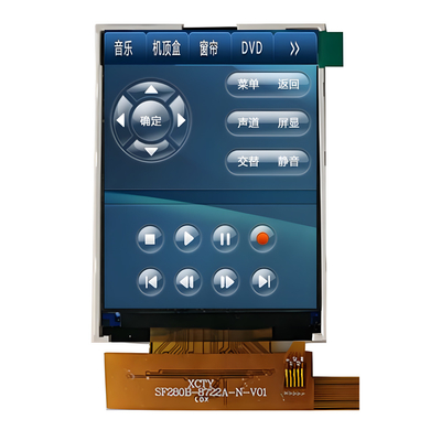 2.8 inç TFT LCD Ekran Üretici Çin 240x320 Nokta TN SPI Seriel Arayüzü