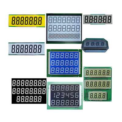 Özel OEM Segment LCD Ekran Paneli TN STN HTN VA FSTN Yansıtıcı