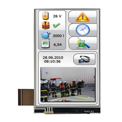 480x800 IPS TFT LCD Ekranı SPI RGB 24 Bit Arayüz 4 "3.97 Inç