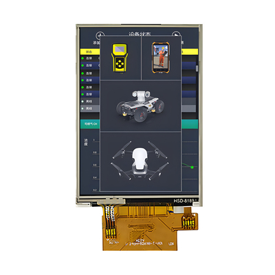 2.4 inç Yüksek Parlaklık 800nits IPS TFT Ekranı 240x320 Dot Matrix Modülü