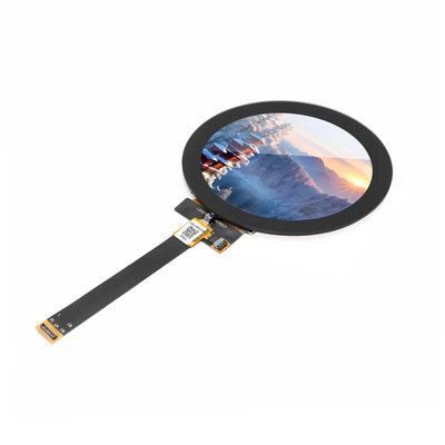 2.8 inç 480x480 Yuvarlak TFT LCD Ekranı IPS Dairesel Kapasitatif Dokunmatik Ekran RGB Arayüzü