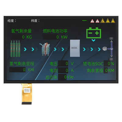 Yüksek parlaklık 13.3 Inch PCAP HDMI TFT LCD ekran 1920x1080 Noktalar 1000nits EDP arayüzü