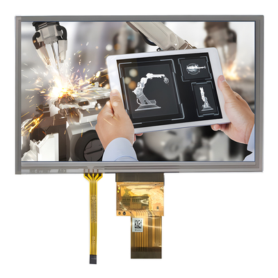 Güzellik Cihazı Ekranı 9 Inç TFT LCD 800x480 Nokta RTP ile RGB Arayüzü