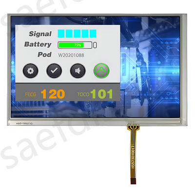 7 inç TFT LCD Ekranı Innolux AT070TN83 800x480 Nokta 40 Pin RTP ile RGB Arayüzü