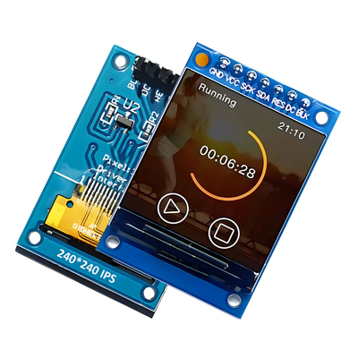 1.3" SPI TFT LCD Ekran Modülü ST7789 240x240 3.3V 65K Tam Renkli 51 STM32 Arduino için