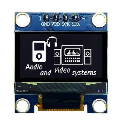 0.96 inç OLED Ekran Kartı Modülü 12864 128X64 IIC I2C Sürücüsü Raspberry Pi Arduino için 4 Pin